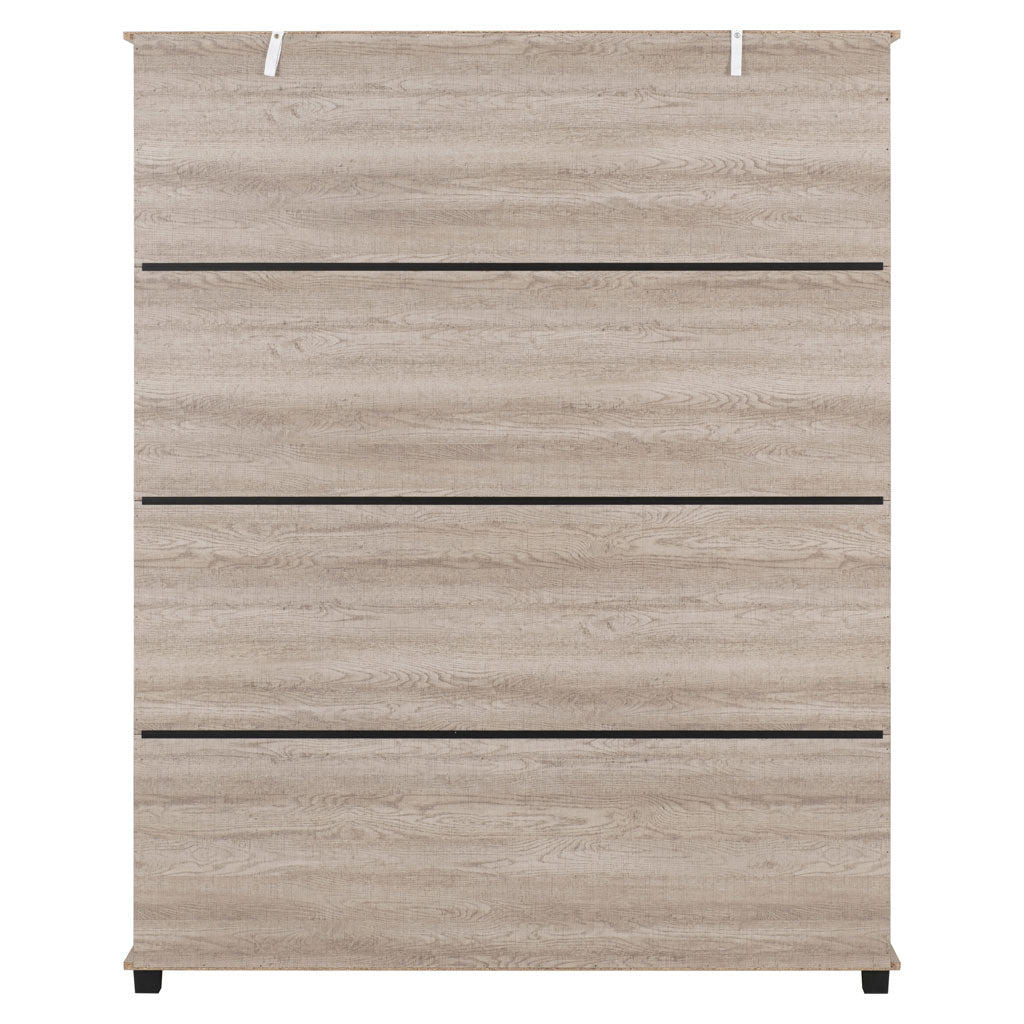 Wooden Wardrobe With 4 Doors - Oliver