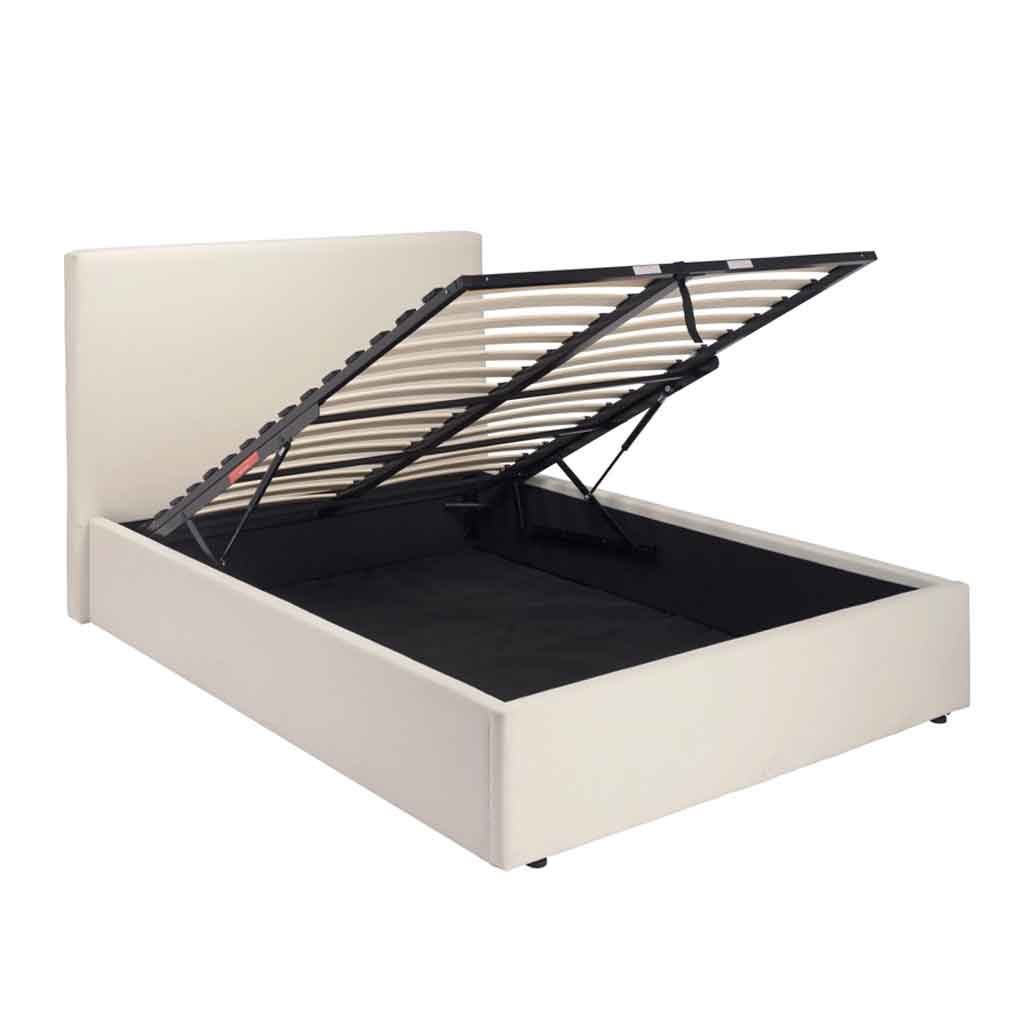 Woven Fabric Double Bed - Wilder