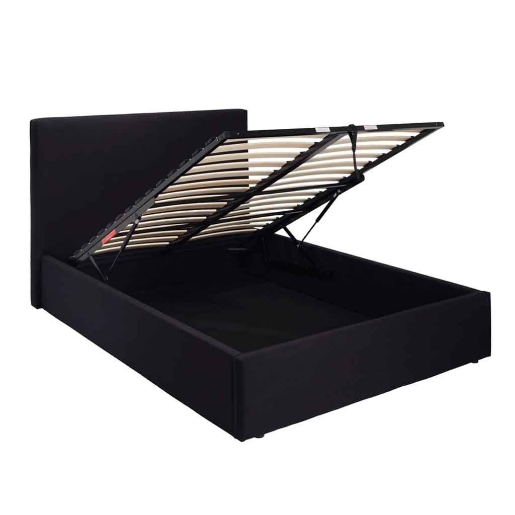Woven Fabric Double Bed - Wilder
