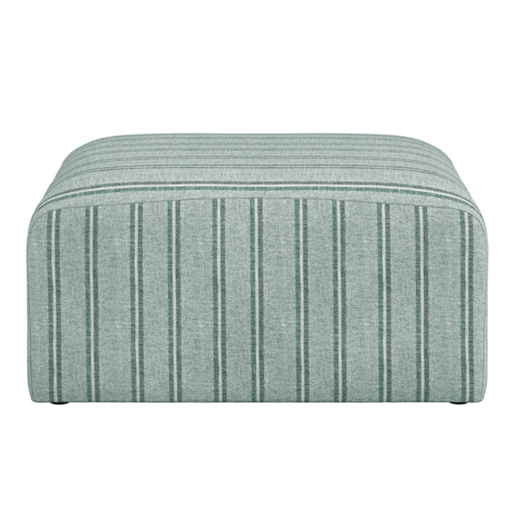 Woven Pouffe Thick Stripe - Ryder