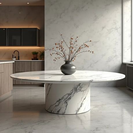Marble Dining Table - Marble Dining Table Materials Bases and Care Explained