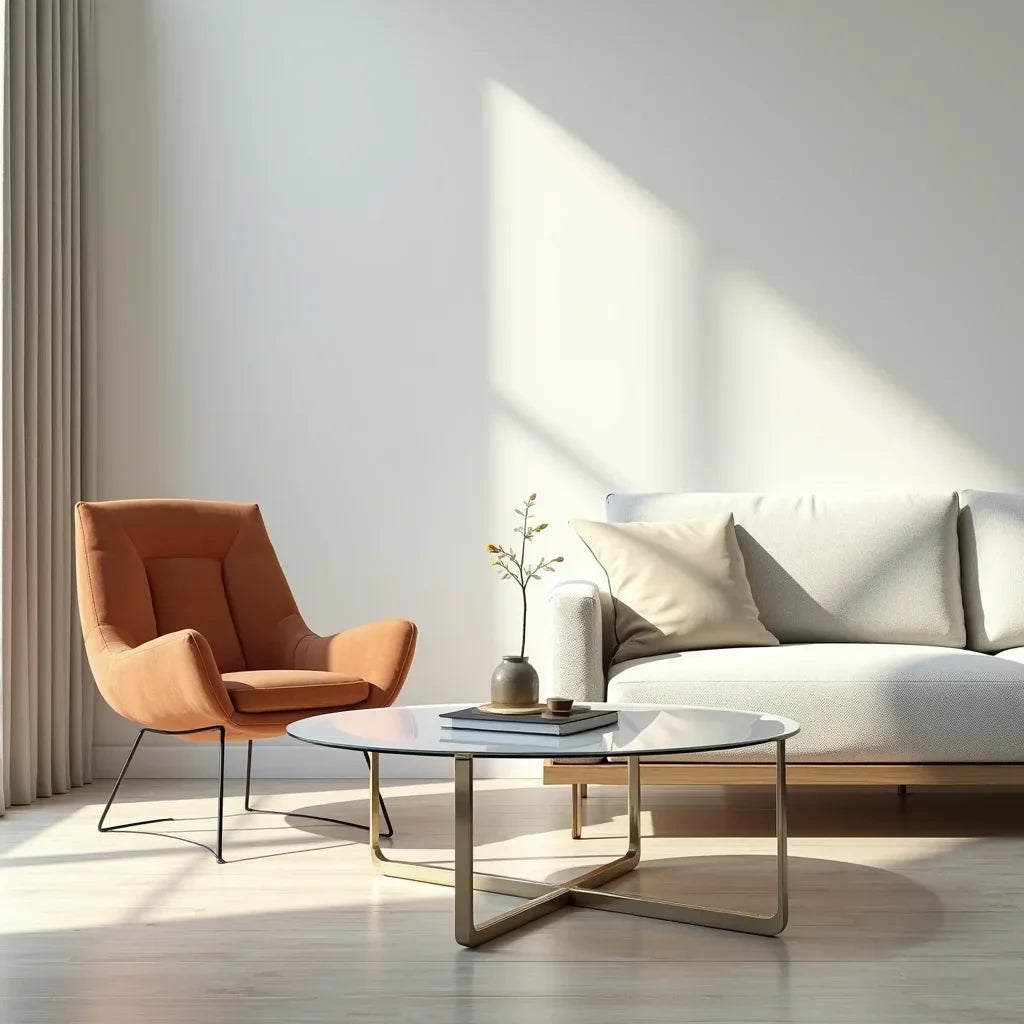 Glass Coffee Table - Glass Coffee Tables that Brighten and Open Small Rooms