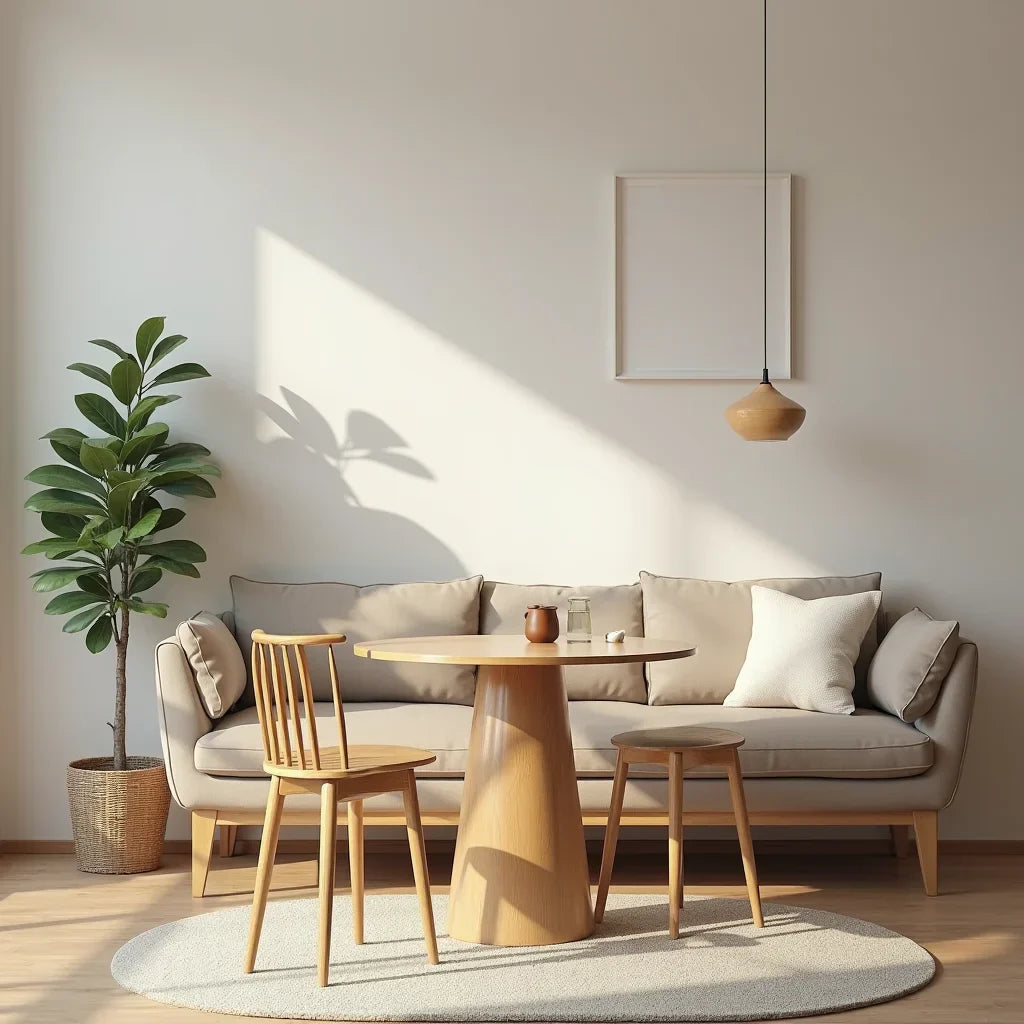 Flexible Dining Arrangements For Apartments - Smart movable dining setups for compact apartments