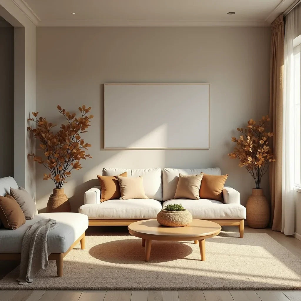 Earthy Living Room Trend - Earthy Living Room Trend With Warm Textures Natural Charm