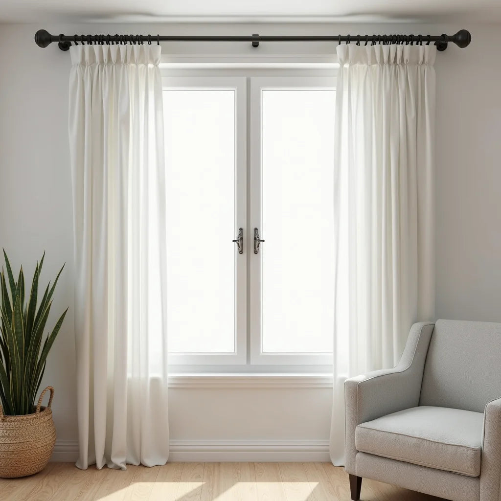 Curtain Rods And Rails - Curtain Rods and Rails Guide to Fit and Style Any Room