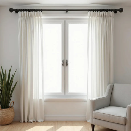 Curtain Rods And Rails - Curtain Rods and Rails Guide to Fit and Style Any Room
