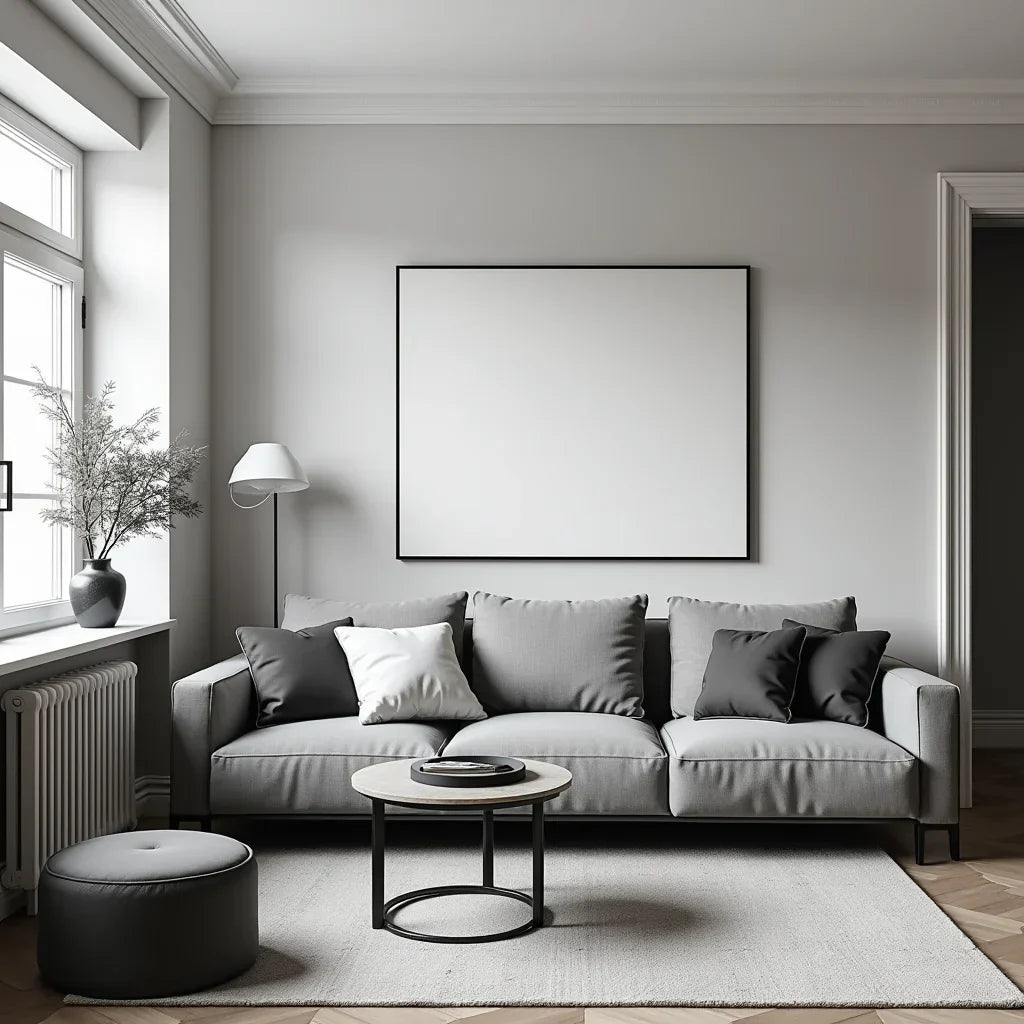 Monochrome Interiors Design Ideas - Monochrome Interiors Elevate Homes with Black White Grey