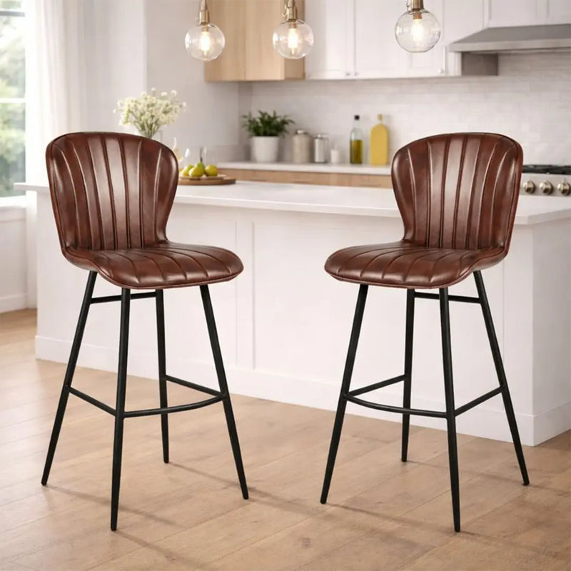 Leather Bar Stools