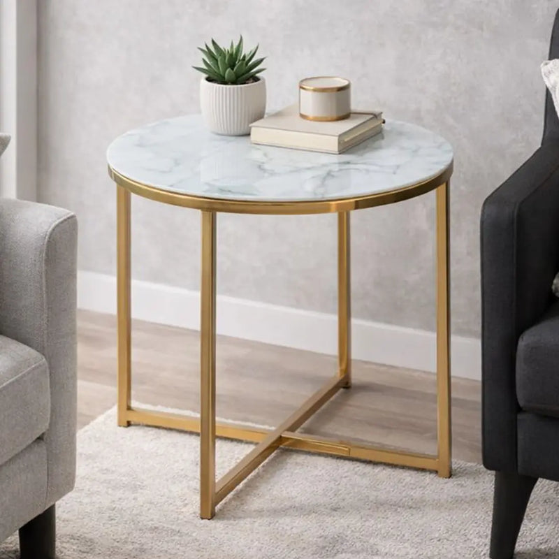 Marble Side & Lamp Tables