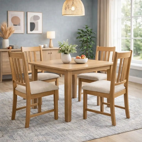 Wooden Dining Table & Chairs Sets
