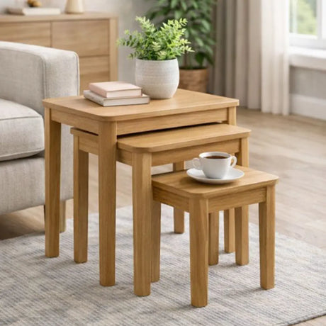 Wooden Nest Of Tables