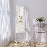 Mirrored Jewellery Storage Cabinet 36cm Wide - Velmora