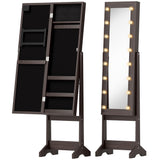 Mirrored Jewellery Storage Cabinet 36cm Wide - Velmora