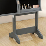 Mirrored Jewellery Storage Cabinet 36cm Wide - Velmora
