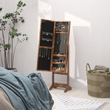 Mirrored Jewellery Storage Cabinet 36cm Wide - Velmora