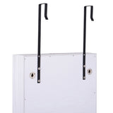 Mirrored Jewellery Storage Cabinet 37cm Wide Wall Hung With LED Lights - Velmora