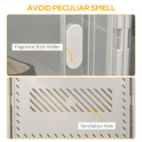 Plastic Shoe Storage Cabinet 28cm Wide in Set Of 8 - Velmora