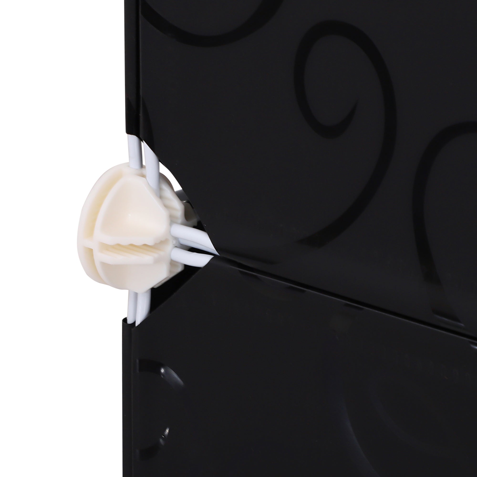 Plastic Storage Cabinet 111cm Wide With Metal Frame - Velmora