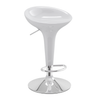 ABS Plastic Bar Stool With Chrome Base - Brindle