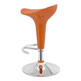 ABS Plastic Bar Stool With Chrome Base - Pentre