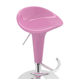 ABS Plastic Bar Stool With Chrome Base - Pentre