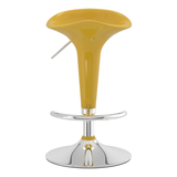 ABS Plastic Bar Stool With Chrome Base - Pentre