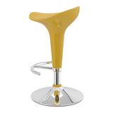 ABS Plastic Bar Stool With Chrome Base - Pentre