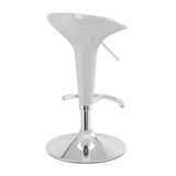 ABS Plastic Bar Stool With Chrome Base - Pentre