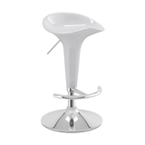 ABS Plastic Bar Stool With Chrome Base - Pentre