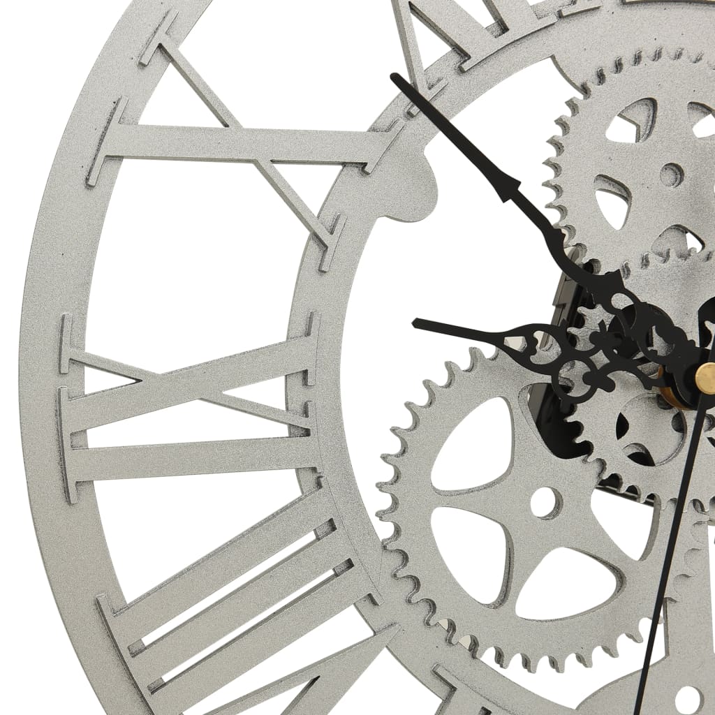 Acrylic Wall Clock Round 30Cm With Unique Gear Design - Vantage Home ...