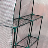 Alloy Steel Frame Garden Greenhouse 140cm Wide x 143cm Depth - Velmora