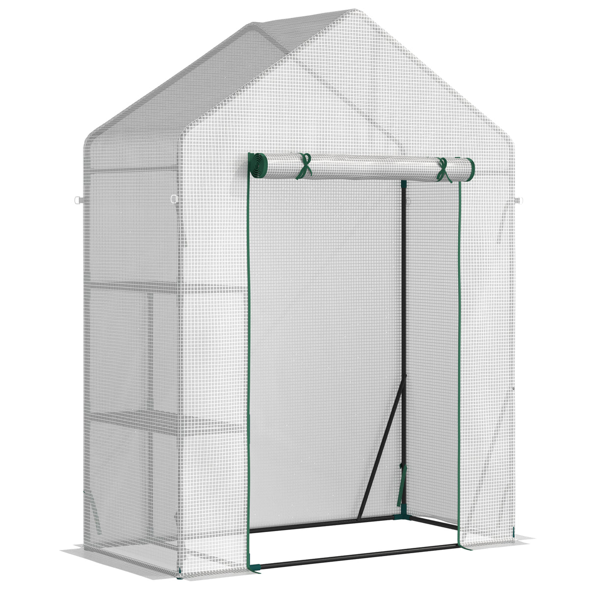 Alloy Steel Frame Garden Greenhouse 143cm Wide x 73cm Depth - Velmora