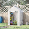 Alloy Steel Frame Garden Greenhouse 143cm Wide x 73cm Depth - Velmora