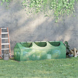 Alloy Steel Frame Garden Greenhouse 180cm Wide - Velmora