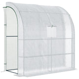 Alloy Steel Frame Garden Greenhouse 200cm Wide With Zippered Doors - Velmora