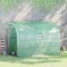 Alloy Steel Frame Garden Greenhouse 300cm Wide With Zippered Doors - Velmora