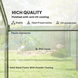 Alloy Steel Frame Garden Tomato Greenhouse 180cm Wide - Velmora