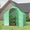 Alloy Steel Frame Garden Tomato Greenhouse 180cm Wide - Velmora