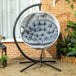 Alloy Steel Hanging Garden Swing Chair for Outdoor and Indoor - Velmora