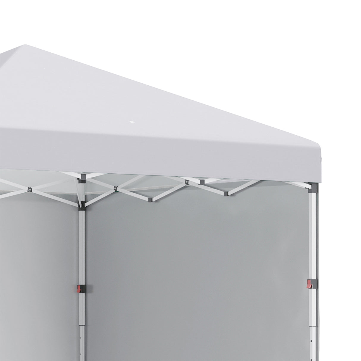 Alloy Steel Pop Up Gazebo Canopy 297cm Width x 297cm Depth With UPF30+ Protection - Velmora