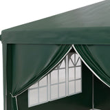 Alloy Steel Pop Up Gazebo Canopy 400cm Width x 300cm Depth With Curtain Walls - Velmora