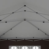 Alloy Steel Pop Up Gazebo Canopy 400cm Width x 300cm Depth With Curtain Walls - Velmora