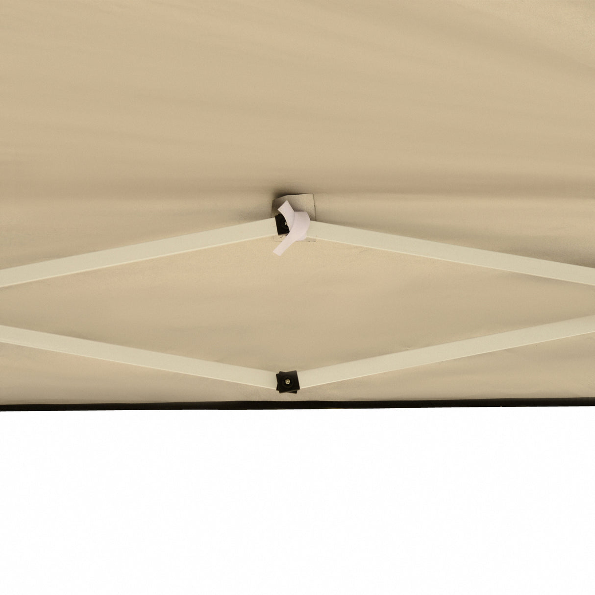 Alloy Steel Pop Up Gazebo Height Adjustable Marquee Party Tent 295cm Width x 295cm Depth - Velmora