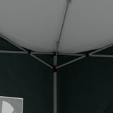 Alloy Steel Pop Up Gazebo With Curtain Walls 295cm Width x 295cm Depth - Velmora