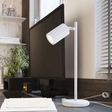 Aluminium Ceiling Light With 4 Karbon Lamps - Deep Space
