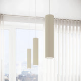 Aluminium Ceiling Light With 6 Karbon Lamps - Deep Space