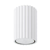 Aluminium Ceiling Light With Karbon Lamp - Deep Space