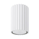 Aluminium Ceiling Light With Karbon Lamp - Deep Space