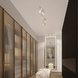 Aluminium Ceiling Light With Karbon Lamp - Deep Space