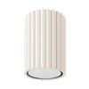 Aluminium Ceiling Light With Karbon Lamp - Deep Space